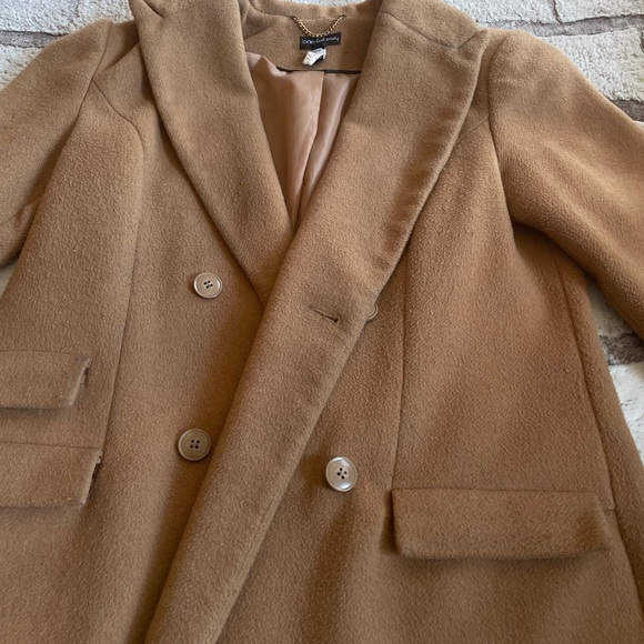 Long Tall Sally Camel Coat - Picture 3 of 10